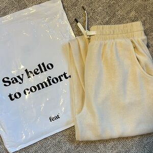 FEAT BlanketBlend Unisex Oatmilk Jogger